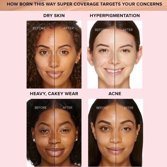 ✨ Too Faced Born This Way Super Coverage Multi-Use Sculpting Concealer - Golden - Picture 7 of 12